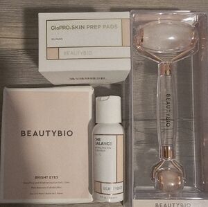 Beauty Bio Skincare Set with Rose Gold Roller